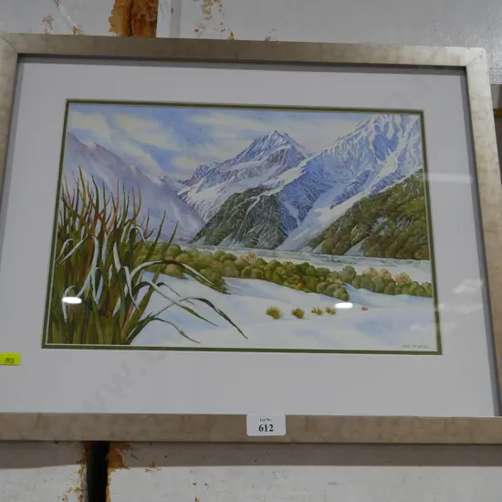 Watercolour landscape