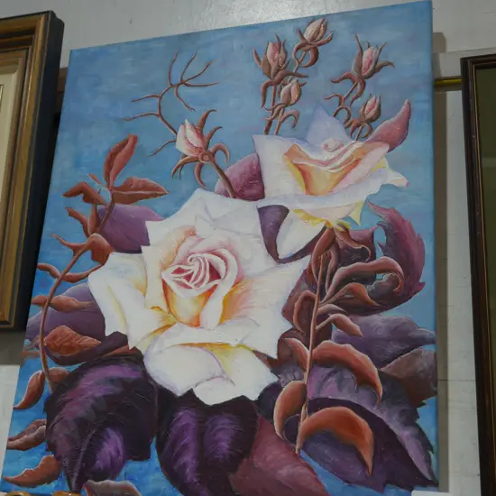 J. Mundy oil painting