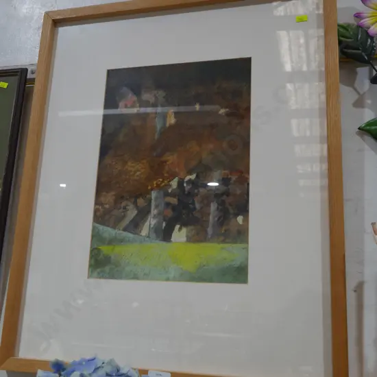 Framed artwork