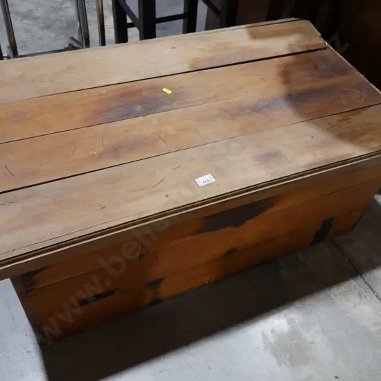 Wooden storage chest