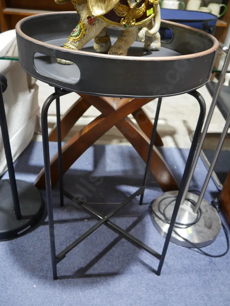 Metal table removable top Image 1++
