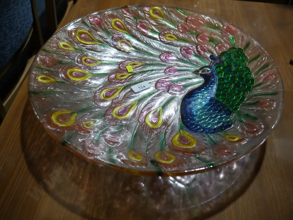 Peacock plate Image 1++