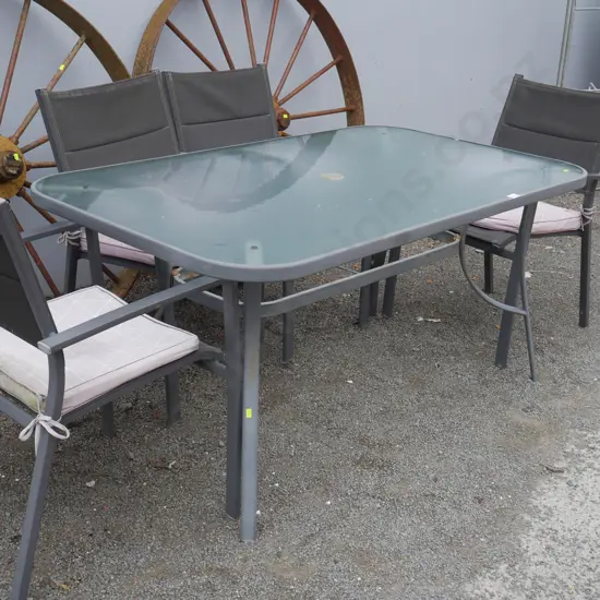 Outdoor table and chairs