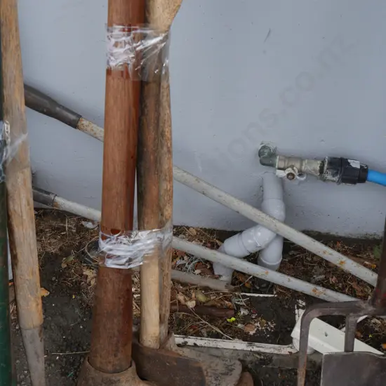 Assorted garden tools