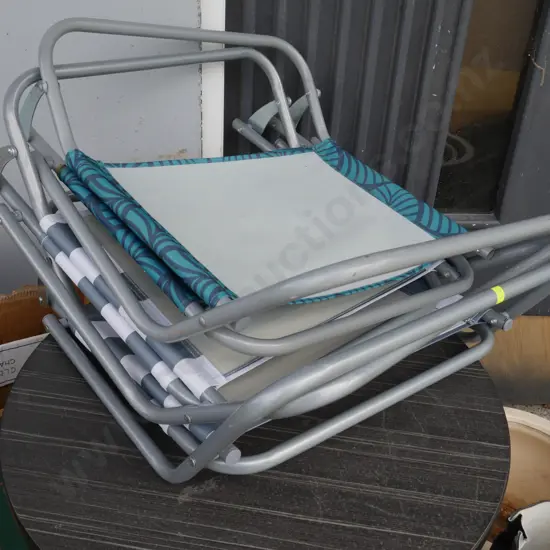 Folding chairs and table