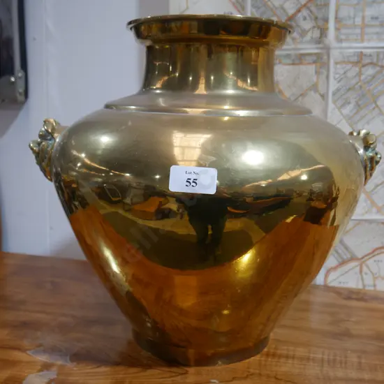 Brass vase