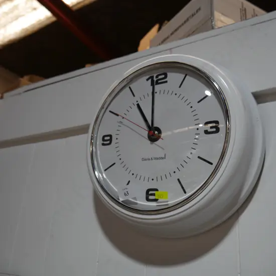 Davis & Waddell clock