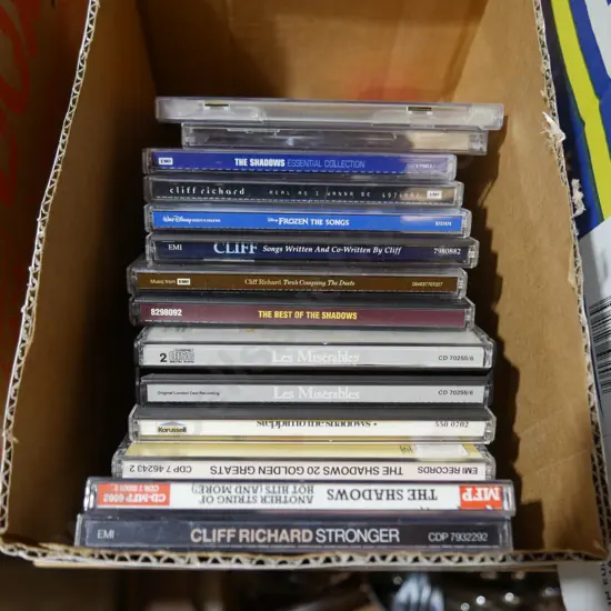 Box of cds