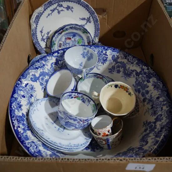 Blue & white china etc