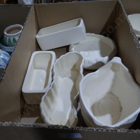 Crown Lynn pottery vases