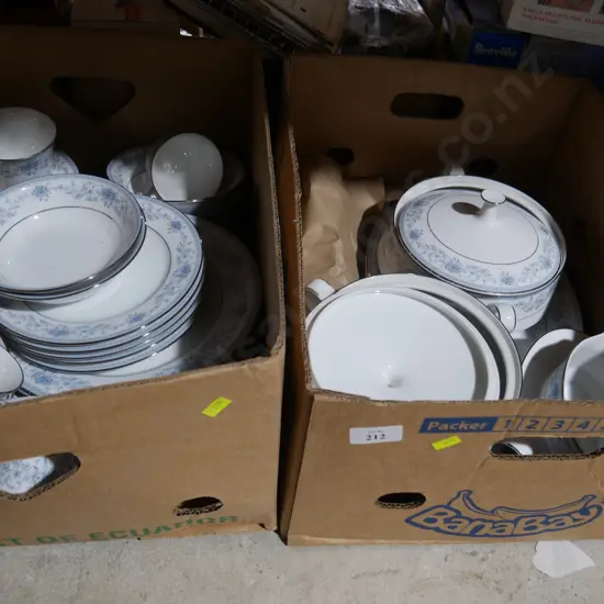 2 boxes Noritake tableware