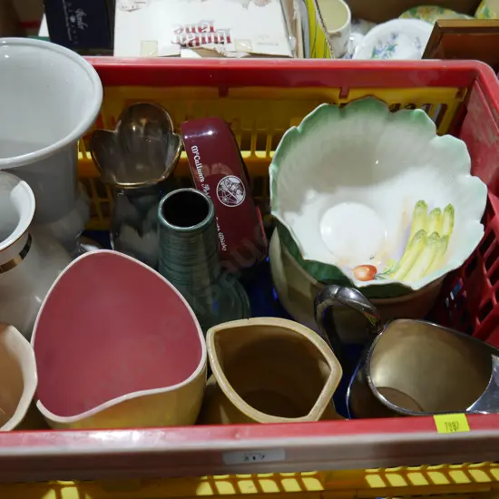Vases, jugs etc
