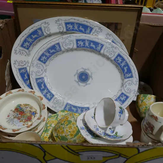 Bunnykins, assorted china