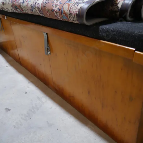 Long storage box seat