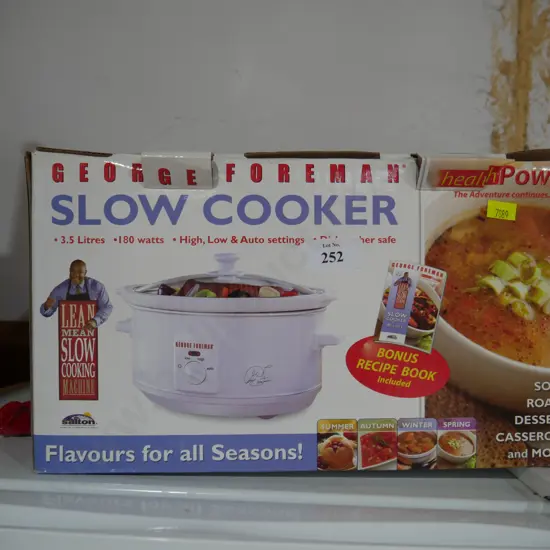 George Foreman slow cooker