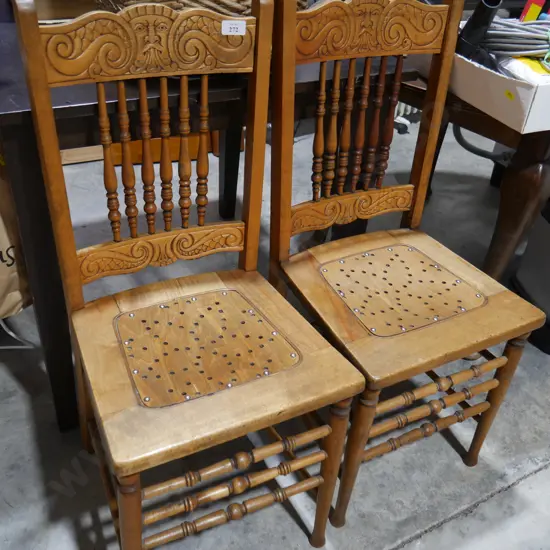 2 dining chairs