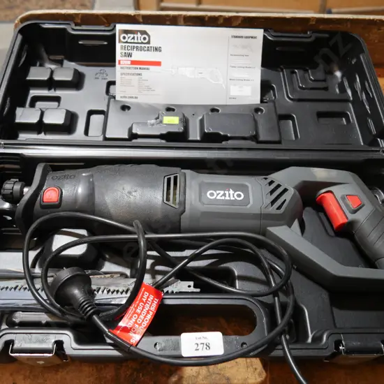 Ozito reciprocating saw