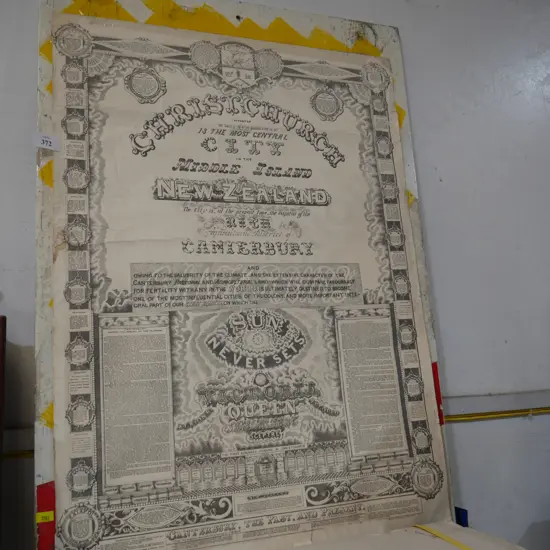 Christchurch city advertising