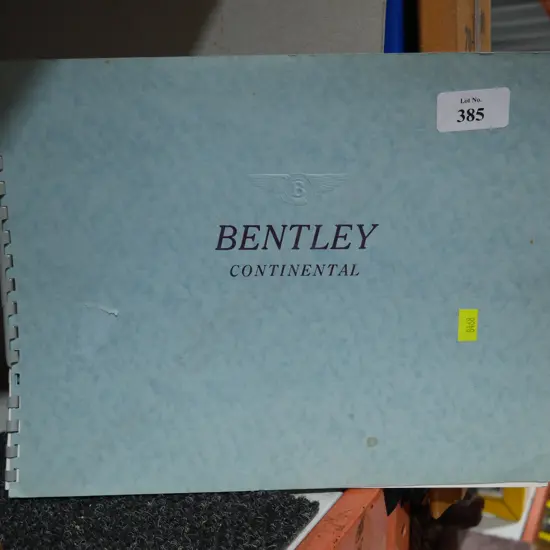 Bentley Continental  catalogue