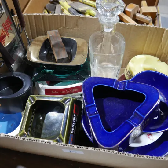 Advertising ashtrays , ect