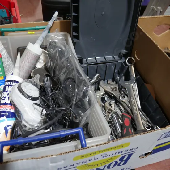 Spanners, sealants etc