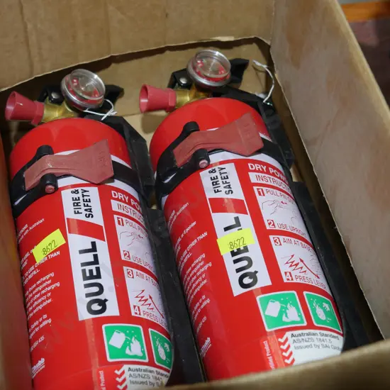 Fire extinguishers
