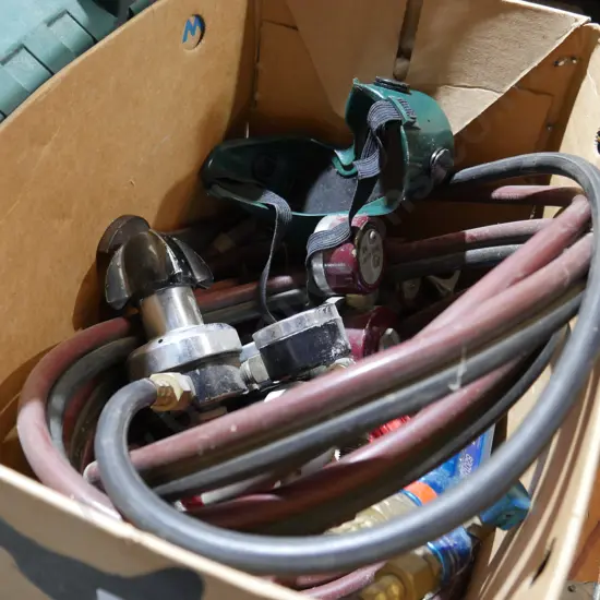 Gas torch and gauges