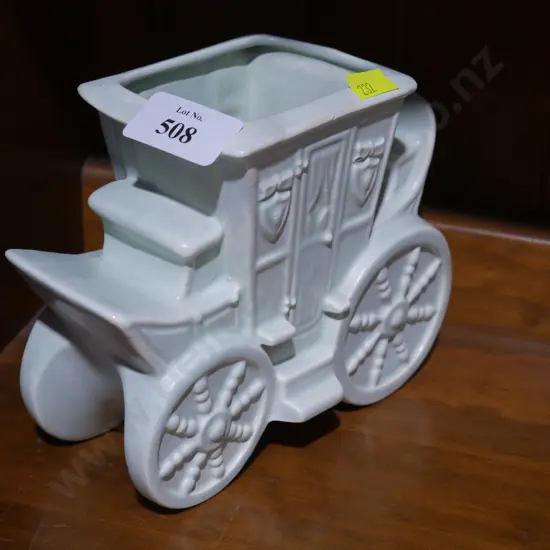 Crown Lynn Stagecoach vase