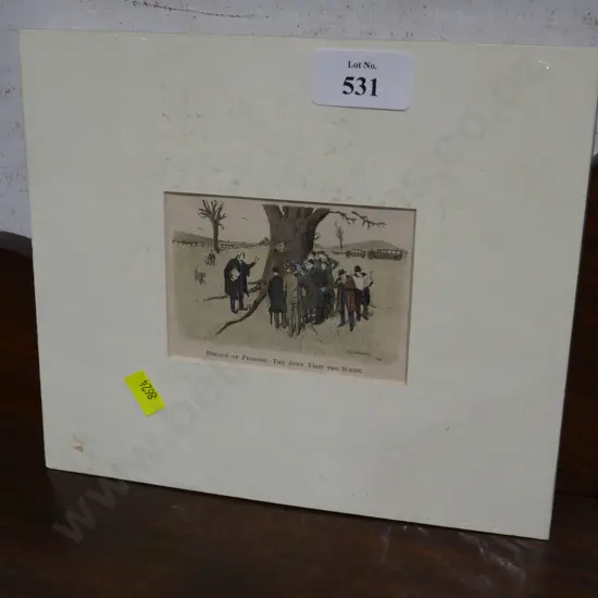 Hand coloured picture, Punch 1934