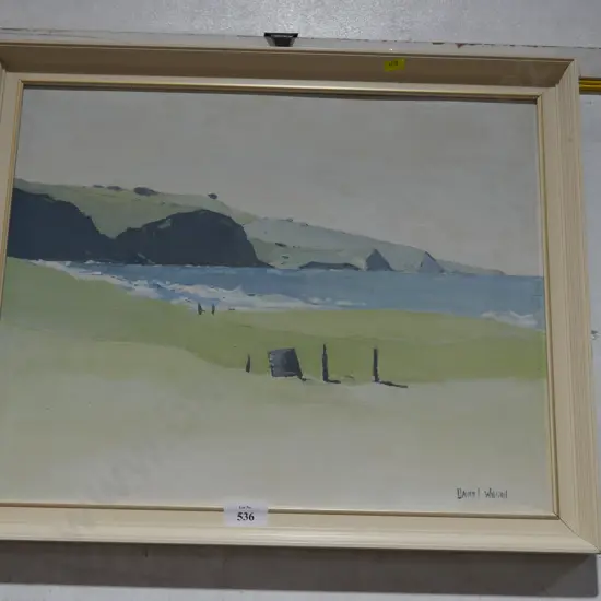 David Wilson painting