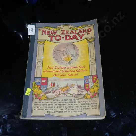 New Zealand today, South Seas Exhibition book