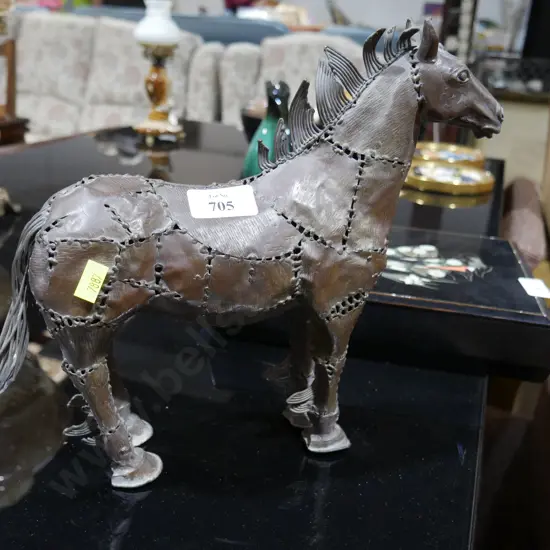 metal horse
