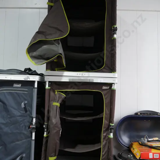 Coleman camping cupboards