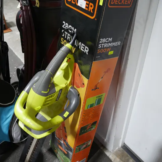 Line trimmer and hedge trimmer