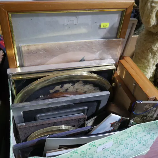 Picture frames etc