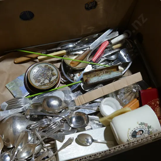 Cutlery, china etc