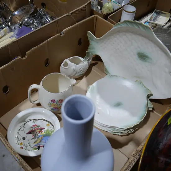 Shorter fish plate set, etc