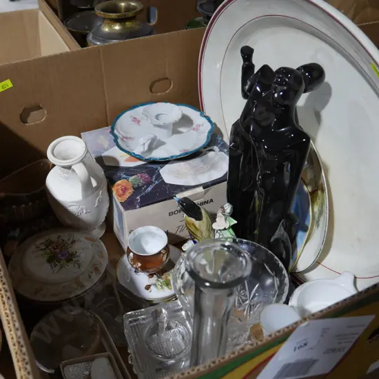 China, glassware etc