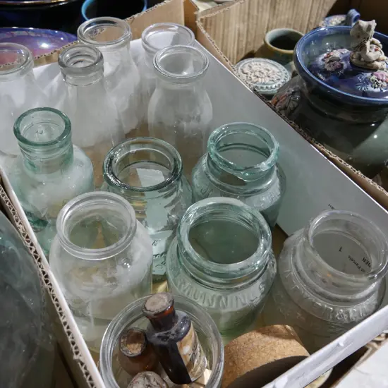 NZ jam and pickle jars