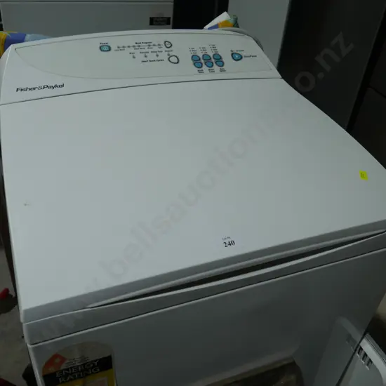 Fisher and Paykel washing machine