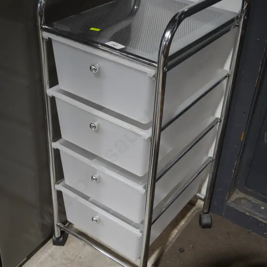 4 drawer trolley