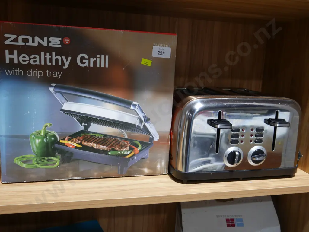 Zone Healthy Grill, and toaster Image 1++