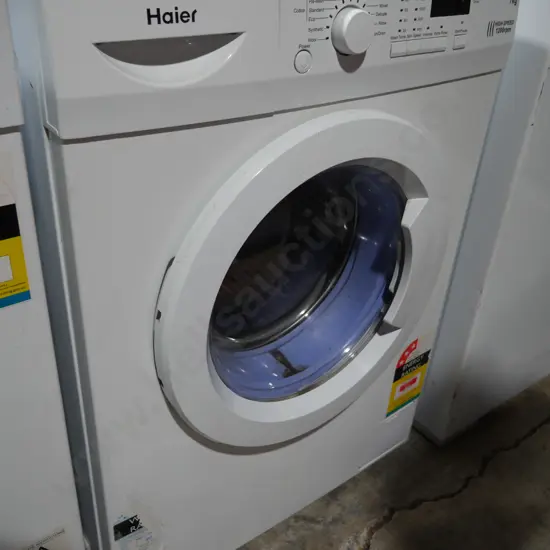 Haier washing machine