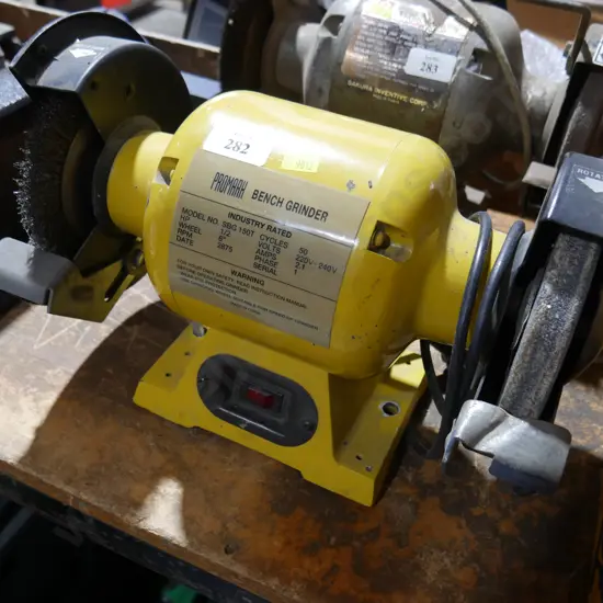 Promark bench grinder