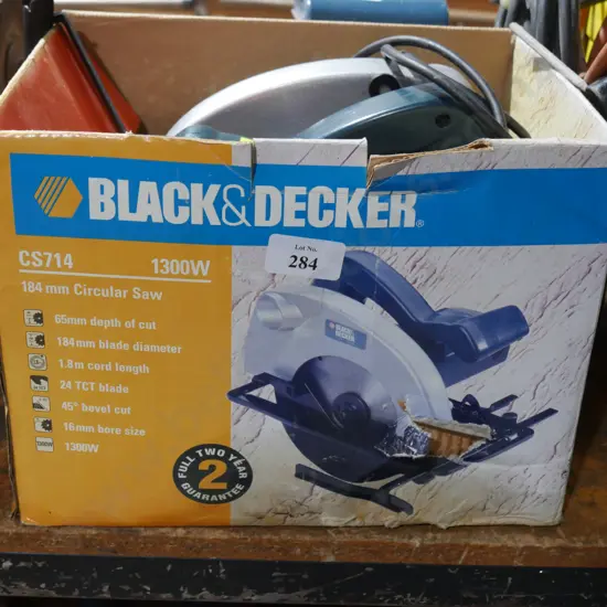 Black and Decker circular saw