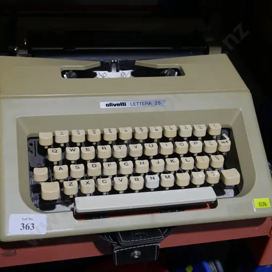 Olivetti typewriter