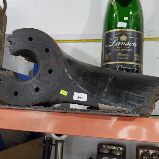 Broken plane propeller