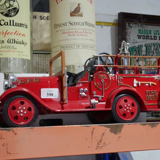 Fire engine decanter