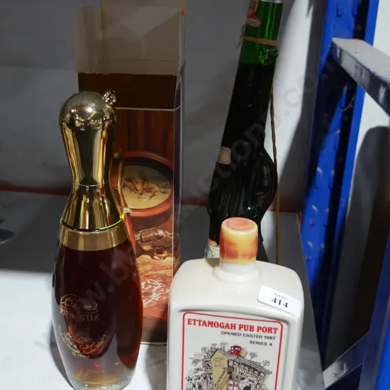 Liquor bottles