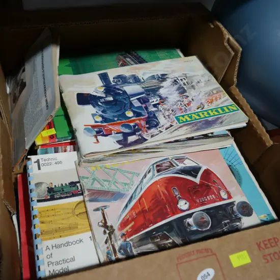 Train catalogue/magazines